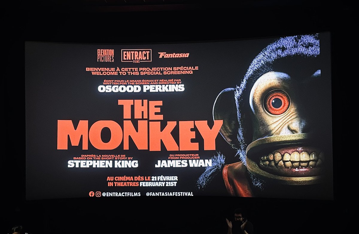 hellsbandit's tweet photo. Monkey 🐒 Première
#monkeystephenking https://t.co/utnHI3ySUA