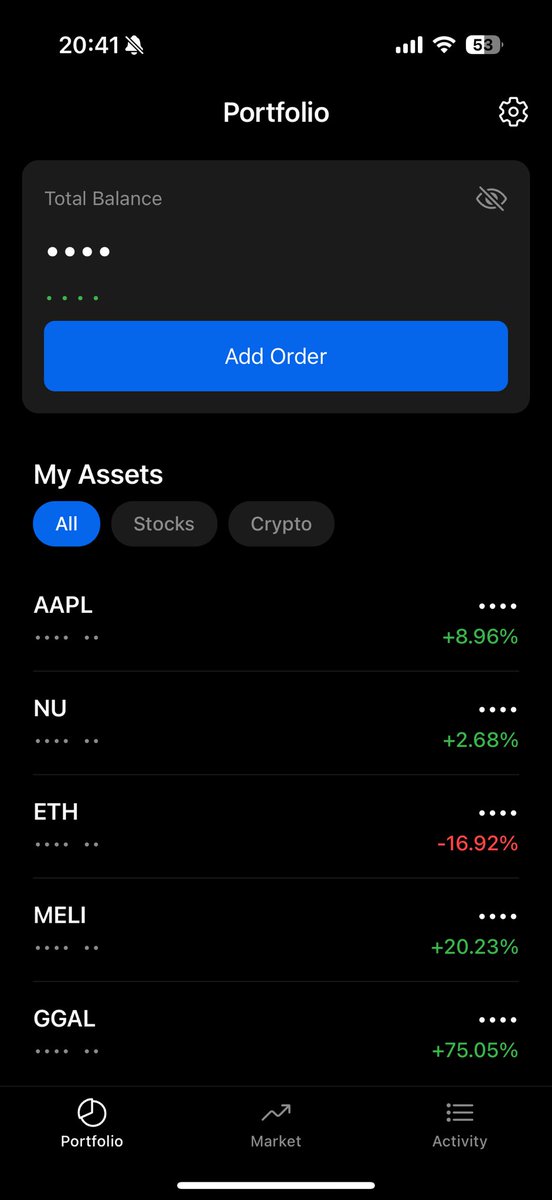Con <a href="/takihama21/">takihama</a> nos cansamos del tema del Excel, así que nos pusimos a armar una app para seguir la performance de nuestras inversiones de todas las plataformas 👀
