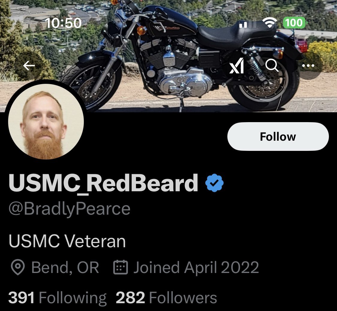 Please give <a href="/BradlyPearce/">USMC_RedBeard</a> a follow and a repost or shoutout to show our gratitude for his service.

USMC Veteran 

Thank you for your service.  We appreciate you.