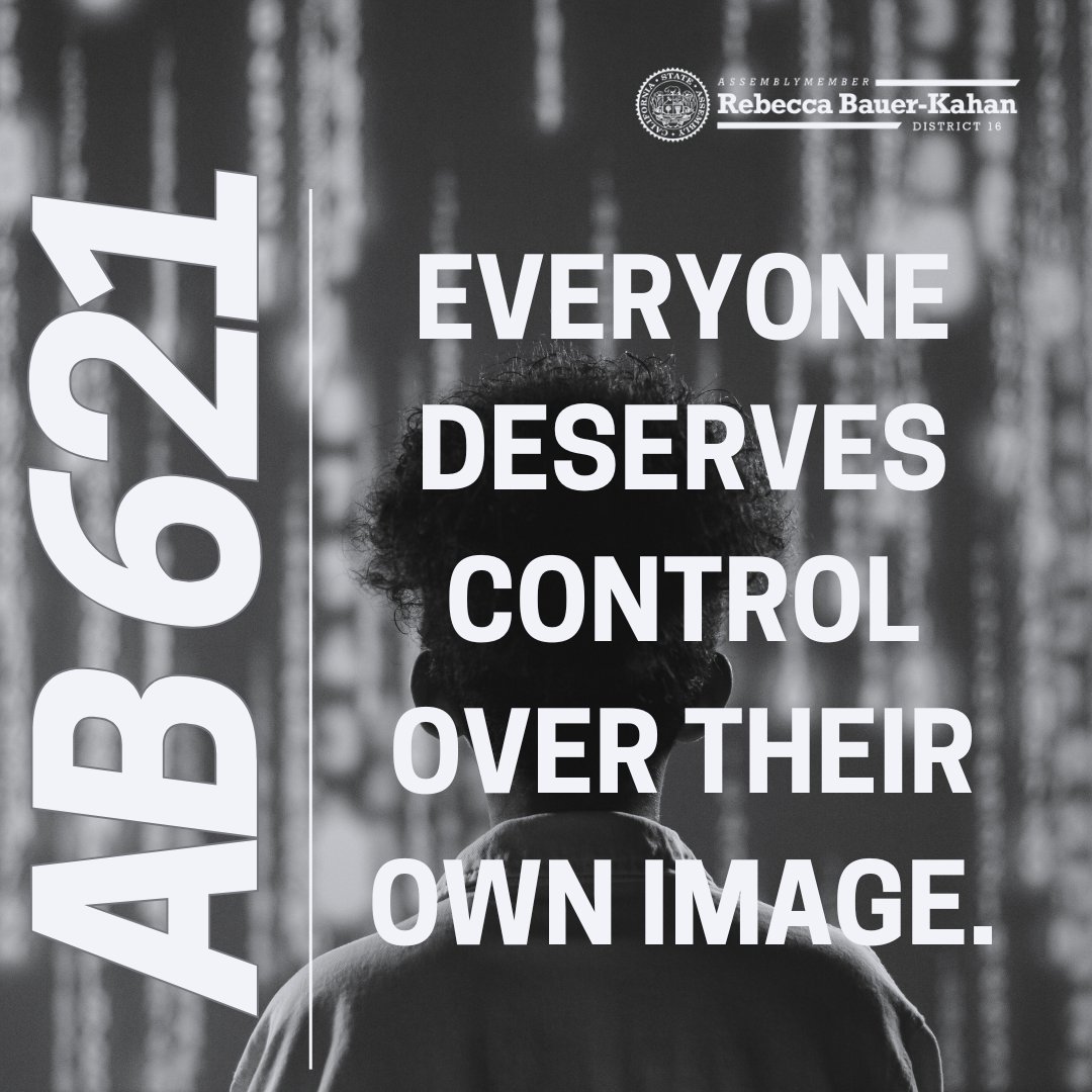 Everyone deserves control over their own image—yet deepfake porn sites exploit victims with impunity. Our bill closes enforcement gaps, expands liability, and increases penalties to stop this abuse. #ProtectPrivacy #StopImageAbuse