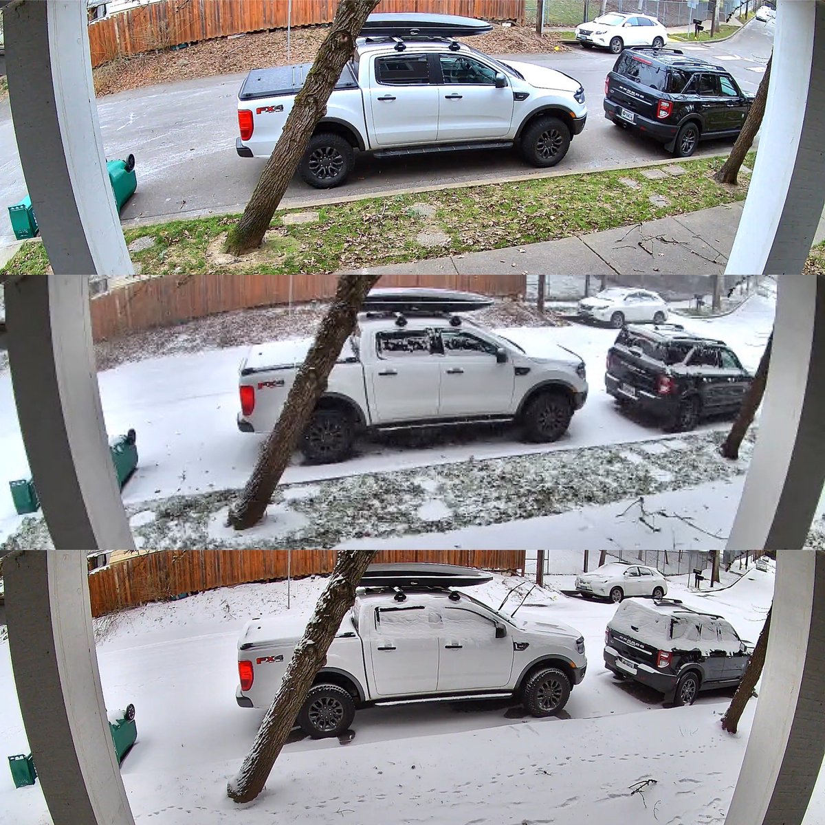 danontheweb's tweet image. #PDXTST Some snow action today  @TigardOR @KGWNews