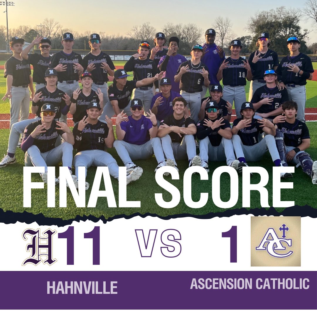 HHSTigerBsb's tweet image. Tigers open up the weekend with a TEAM win! 0-0 tomorrow. @ktbran20 with a 💣 and JR Avyn Whitney throwing 4IP with 5K and JR Luke Eusea to close it out in the 5th. Tiger take on Denham Springs at 4:00 @ Brusly. 🦈🐅