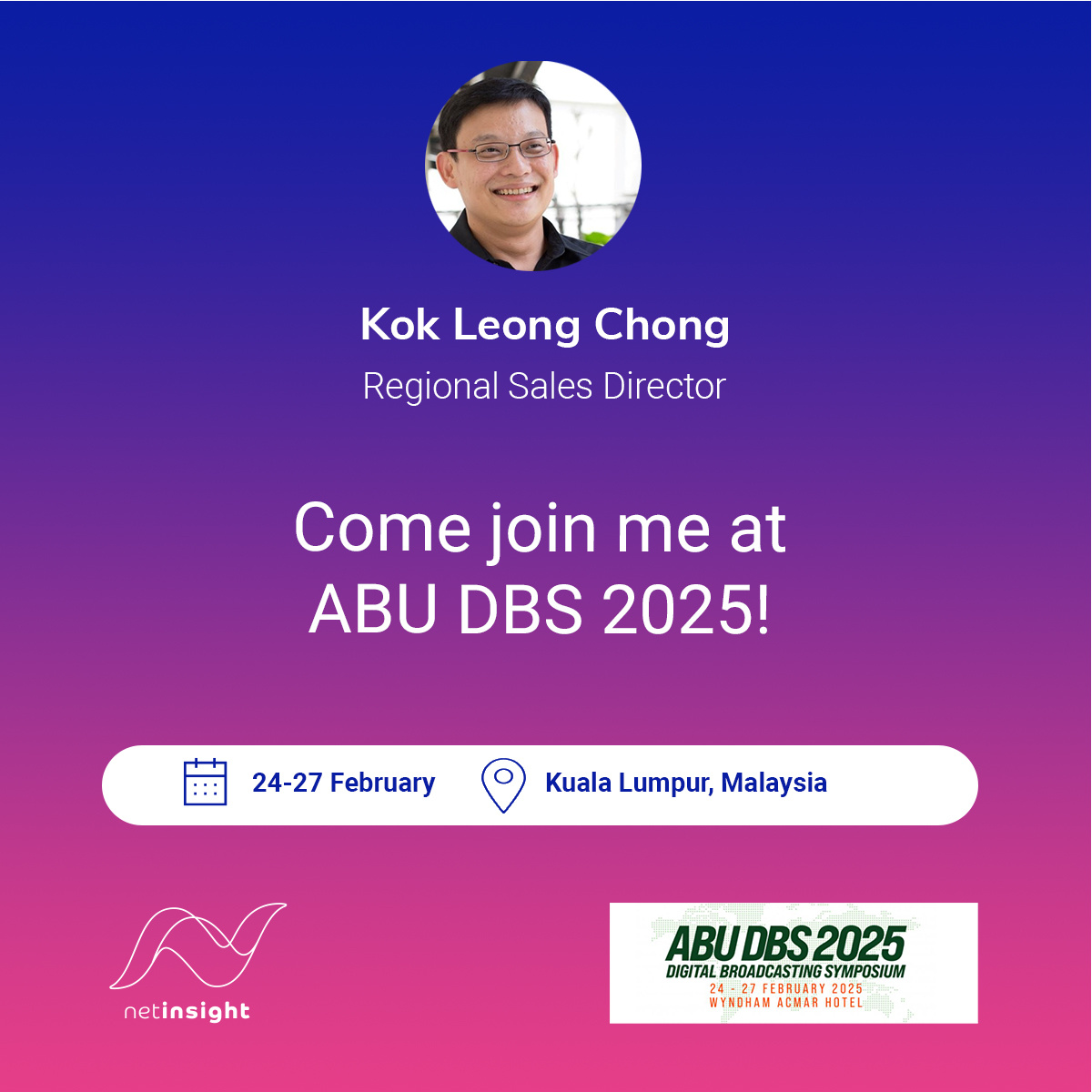 Net Insight (@netinsight) on Twitter photo Meet us at ABU Digital Broadcasting Symposium 2024! Our partner <a href="/tekmark/">Terry Ekmark</a> Group is showcasing our latest broadcast solutions. 📍 Visit Tekmark’s booth 📅 Book a meeting: eu1.hubs.ly/H0gKb5k0 #ABUDBS #BroadcastInnovation #NetInsight Meet us at ABU Digital Broadcasting Symposium 2024! Our partner <a href="/tekmark/">Terry Ekmark</a> Group is showcasing our latest broadcast solutions. 📍 Visit Tekmark’s booth 📅 Book a meeting: eu1.hubs.ly/H0gKb5k0 #ABUDBS #BroadcastInnovation #NetInsight