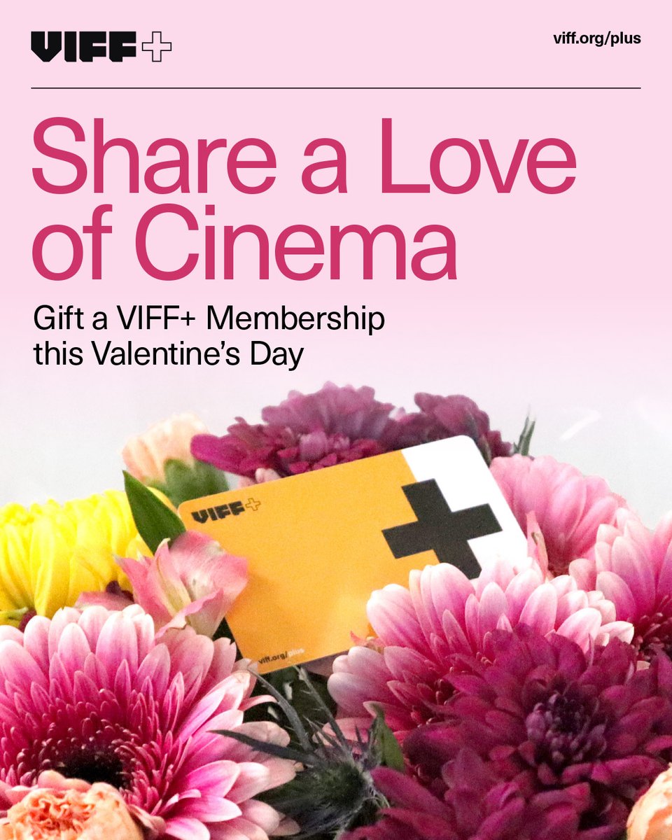 Secure a year's-worth of movie dates and gift a VIFF+ membership to the one you love💌🍿 A VIFF+ membership will score the recipient free popcorn vouchers, free guest tickets, discounts to the VIFF concession + advance access to #VIFF2025.

viff.org/holiday-gifts/…