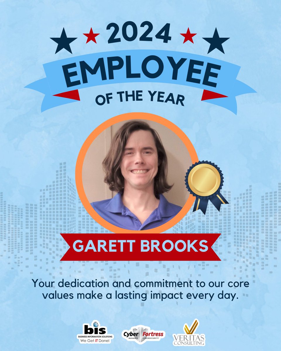 pdlaskbis's tweet image. 🎉 Join us in celebrating Garett, our 2024 Employee of the Year! 🎉

His dedication, hard work, and commitment to our core values make a lasting impact every day. 👏

 #TeamBIS #CoreValuesInAction #AskBISLife #WeGetITDone #AskBIS