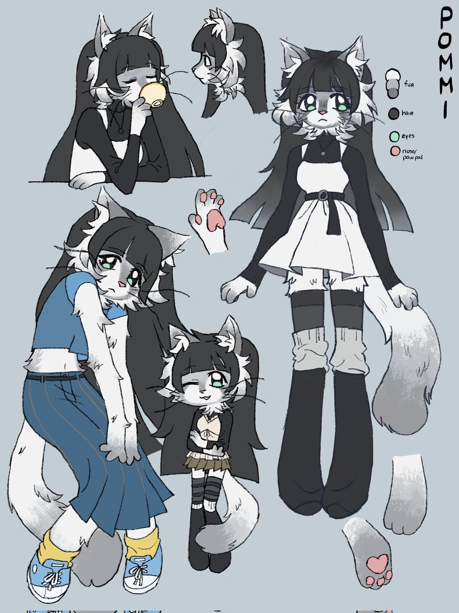 my fursona...or purrsona if you will

#fursona #cat