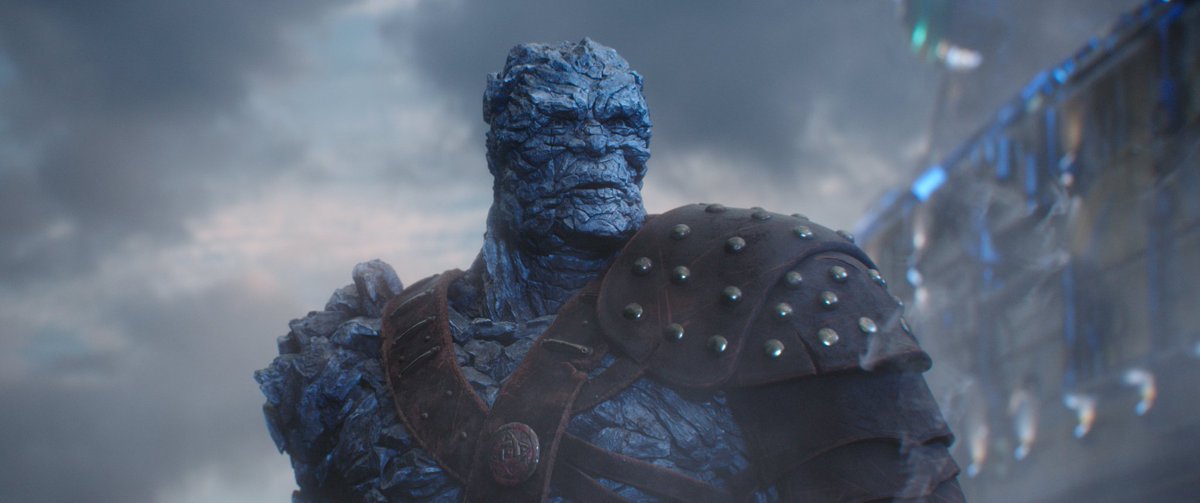 Lloyd_name_'s tweet photo. Anyone else think this guy from the fantastic four might be from the same planet as Korg? #FantasticFour #theory https://t.co/3IayRMd6Km