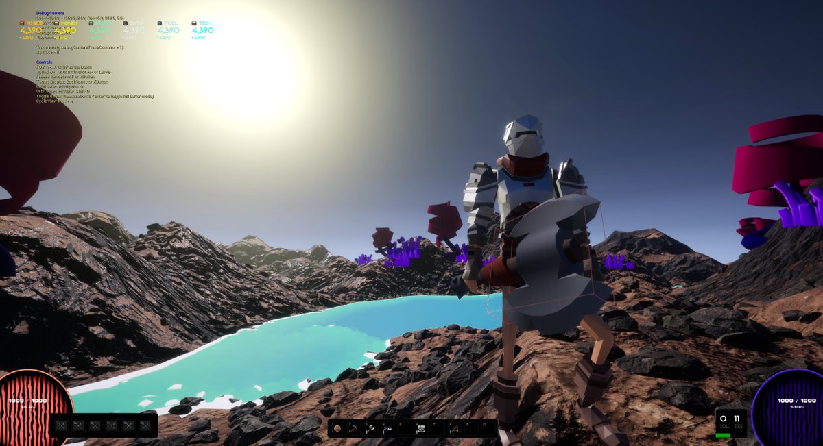 0xgamedev's tweet image. Just added solo some fresh landscapes and colors to my game! ✨ What do you think? #gamedev #indiedev #screenshotsaturday