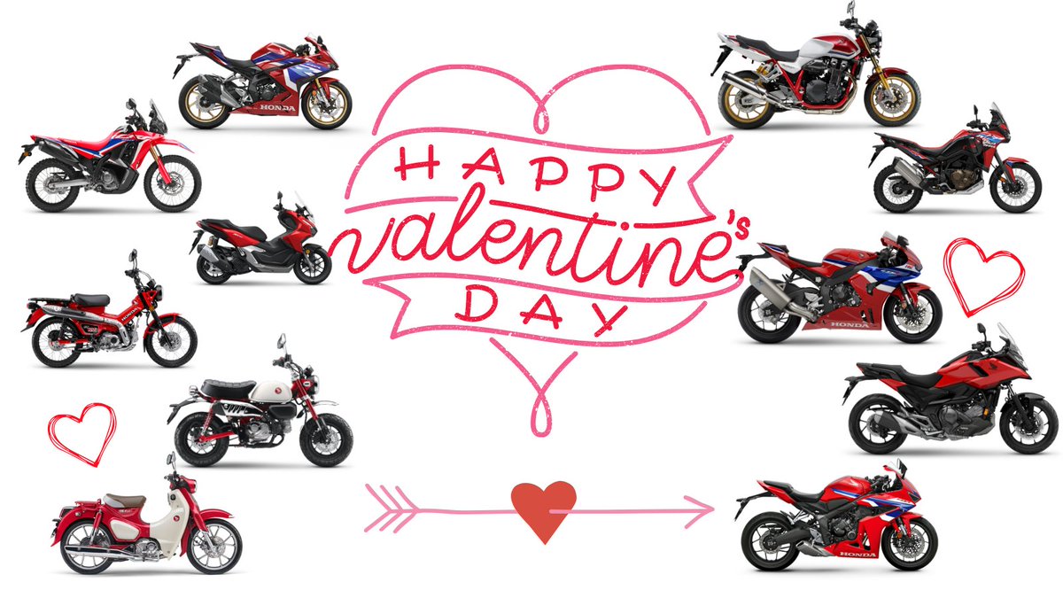 HondaBike_hmj's tweet image. 今日は #バレンタイン  💖🍫
バレンタインなので、赤いバイクたちをどうぞ！

あなたのハートを射止めたバイクはどんなバイク？
ハッピーバレンタイン😘