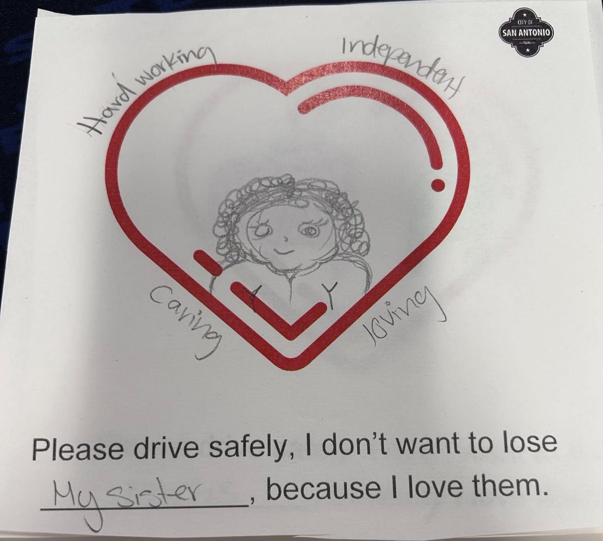 Tomorrow is the day of love and the PTSA Smart Driving club can’t think of a better reason to Not drive distracted!!
#eyesontheroad
