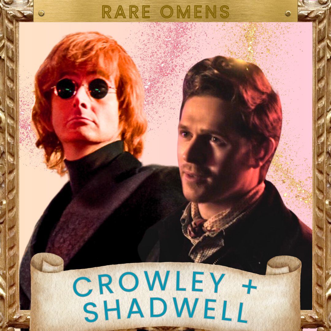 It’s #RareOmens2025 Day 14

Crowley + Shadwell!

Happy Valentines to the good ship Shadley! What have they been up to in and since 1967? Share your prompt fills and tag us.

You can also post to the **AO3 collection** Rare_Omens: archive.transformativeworks.org/collections/Ra…

#goodomens #rareomens
