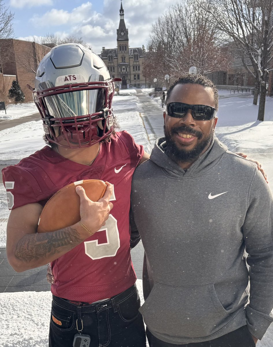 Aliaz Dyson (KidWithTheHair) (@aliaz_dyson) on Twitter photo This past weekend I took a trip out to Minnesota to visit with Coach Taylor and <a href="/CoachGreenie/">CoachGreenie</a>, from the time we got there they made us feel at home from the coaches down to the players. Definitely love the atmosphere!! <a href="/GametimeRC/">Gametime Recruiting & Consulting</a> <a href="/SOAZFootball/">Southern Arizona Football</a> <a href="/HamlineFootball/">Hamline Football</a> This past weekend I took a trip out to Minnesota to visit with Coach Taylor and <a href="/CoachGreenie/">CoachGreenie</a>, from the time we got there they made us feel at home from the coaches down to the players. Definitely love the atmosphere!! <a href="/GametimeRC/">Gametime Recruiting & Consulting</a> <a href="/SOAZFootball/">Southern Arizona Football</a> <a href="/HamlineFootball/">Hamline Football</a>