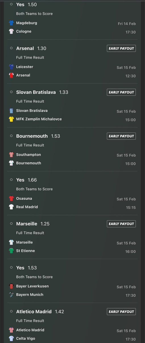 Lemzyy_'s tweet photo. WEEKEND ACCA ⚽️

£10 RETURNS £2,131 🤑

ODDS: 142.41 📊 - Odds may have changed

IF THIS WINS I’LL GIVE £2,500 TO ONE PERSON WHO LIKE ❤️ THIS!

(JOIN my Tele channel in the replies for EXTRA FREE BETS &amp; GIVEAWAYS ⬇️) https://t.co/838r3yqwB9