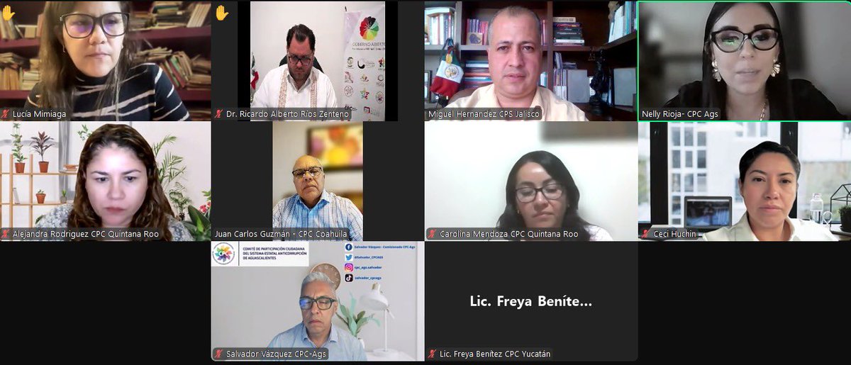 👥Miguel Hernández y <a href="/Monilizruiz/">Monica Ruiz</a>  (<a href="/cpsseajal/">cpsseajal</a>) en Sesión de la Comisión de #GobiernoAbierto de la <a href="/RedCpcs/">Red Nacional de CPCs</a>.

📑Entre los temas tratados:
✅Presentaron Plan de Trabajo 2025.
✅Designación de la Coordinación y Secretaría del Comité Editorial de la Revista #VersusCorrupción.