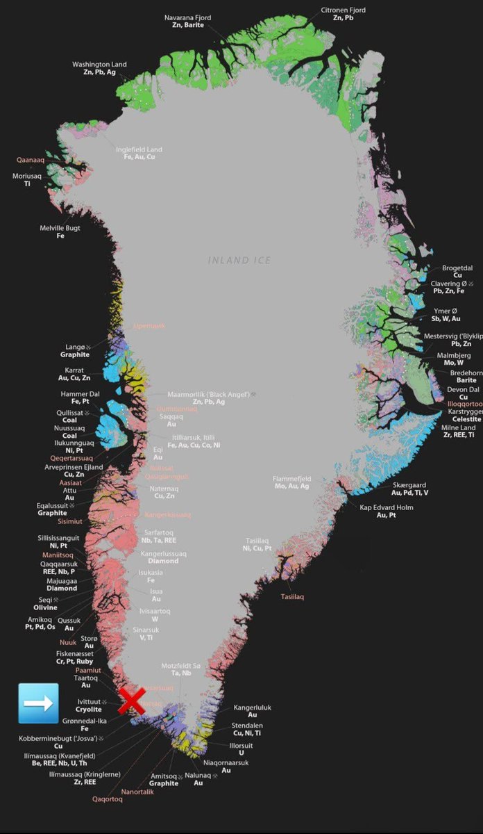 ricolh7's tweet photo. @atrupar @amichaud31 Want to buy some of our goodies?💎🇬🇱

USA owes Greenland a lot of money from cryolite mine. We need them back ASAP. Approx. $200billion. 

#mygreenlandforever #notforsale #greenland https://t.co/6928fo5NzL
