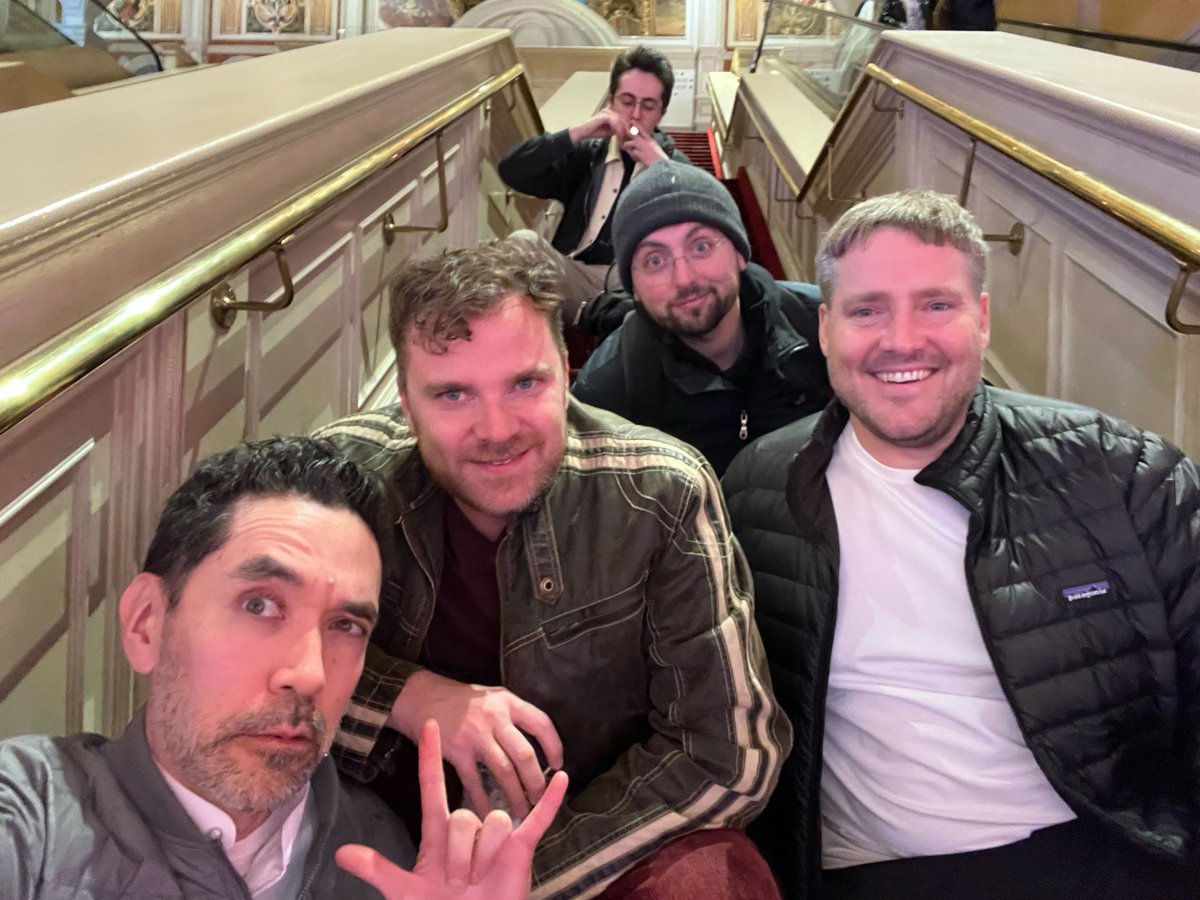 Hanging at DICE with <a href="/MisfitsAttic/">Tim Keenan</a> <a href="/_tomcc/">Tommaso Checchi</a> <a href="/IchiroDejobaan/">Ichiro Lambe</a> 😎