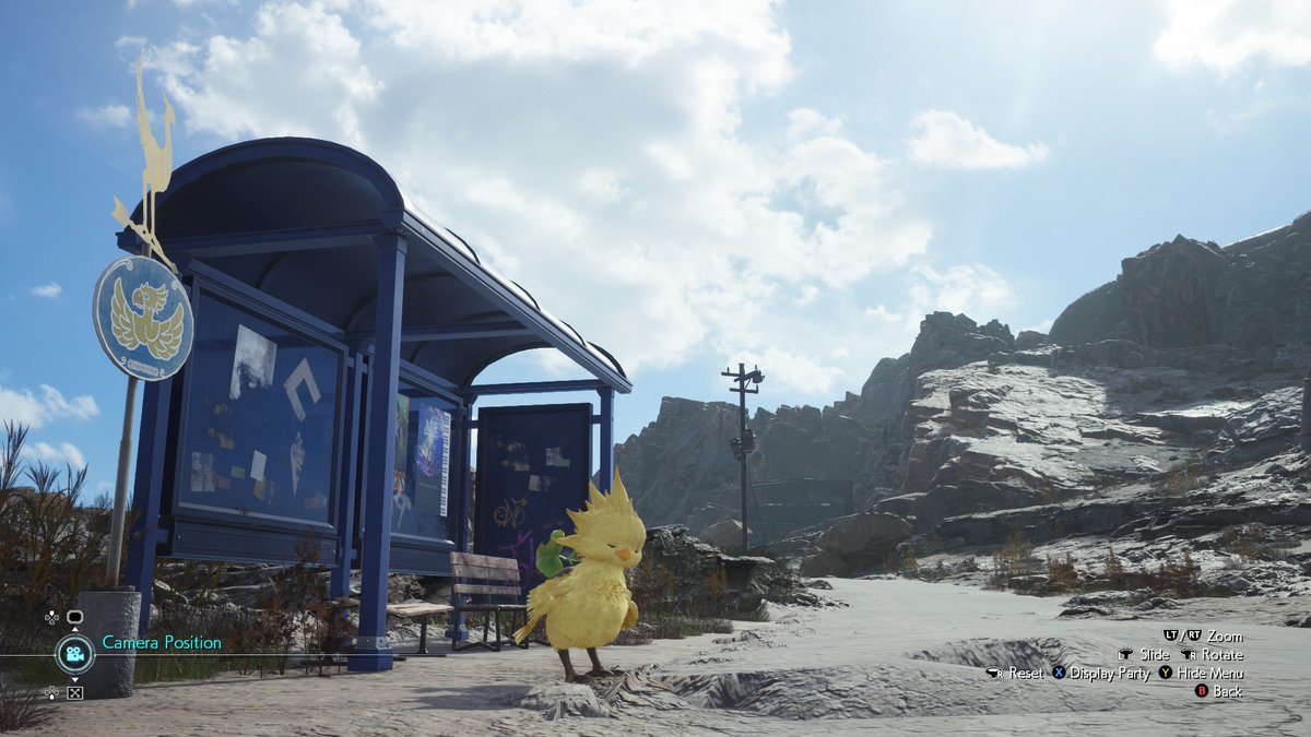 Lhet's tweet image. #3 - Chocobo stop

Kinda realized partway through that the lighting in the reference is harsh midday lighting that didn't look too good on the cliffs.