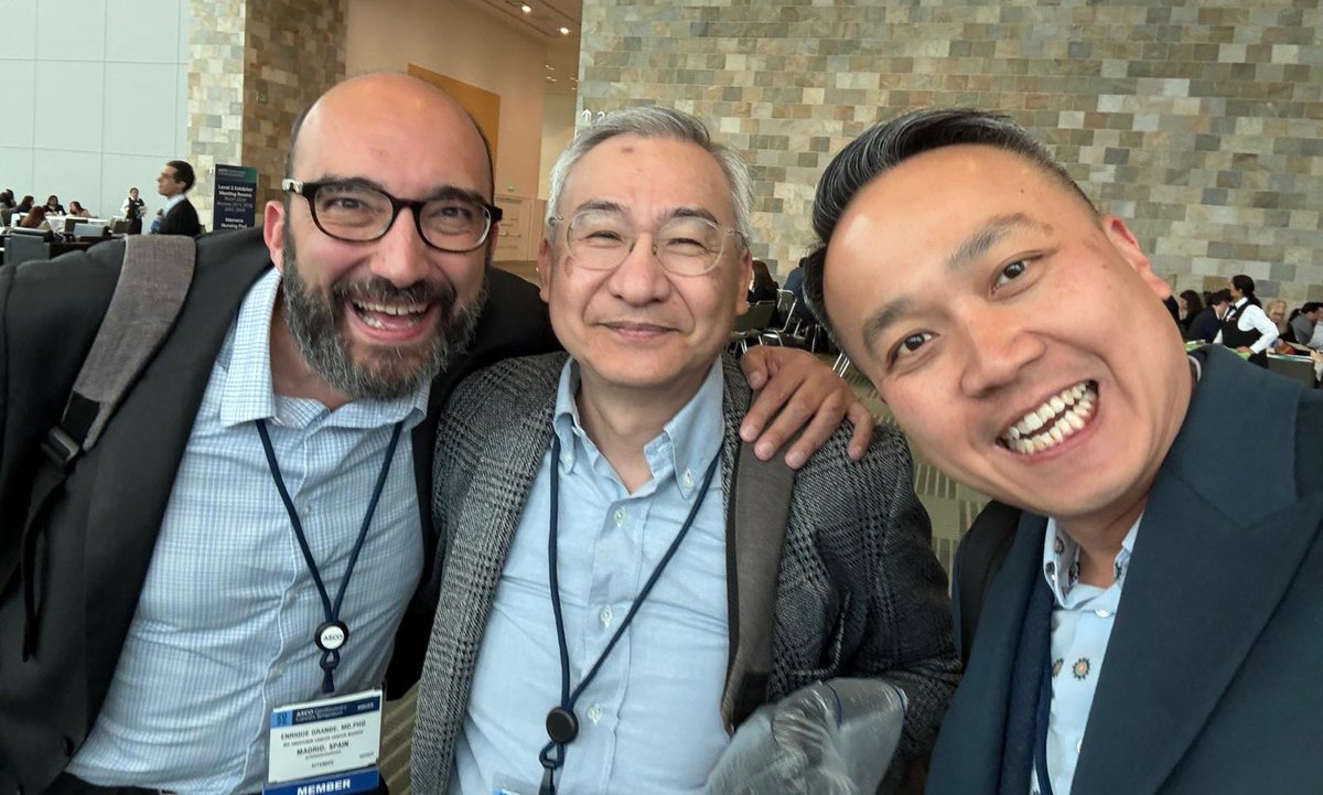 Enrique Grande (@drenriquegrande) on Twitter photo Best thing you can do at <a href="/ASCO/">ASCO</a> #GU25 is meeting friends from far East #FeaturedVoices <a href="/DrDarrenPoon/">Darren Poon</a> <a href="/OncoAlert/">OncoAlert</a> <a href="/OncBrothers/">Oncology Brothers</a> Best thing you can do at <a href="/ASCO/">ASCO</a> #GU25 is meeting friends from far East #FeaturedVoices <a href="/DrDarrenPoon/">Darren Poon</a> <a href="/OncoAlert/">OncoAlert</a> <a href="/OncBrothers/">Oncology Brothers</a>