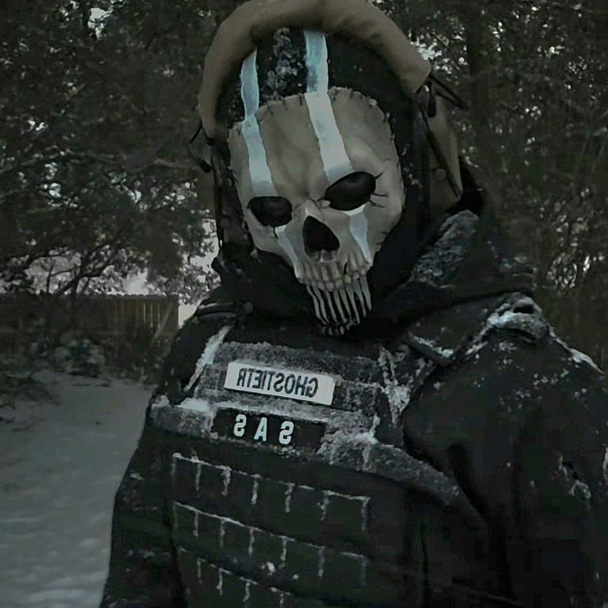 I love my new Ghost mask.
#cosplay #callofduty #cod