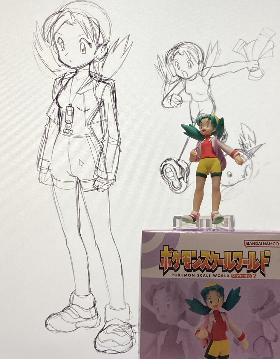 ポケモンスケールワールドのクリス購入。24年前の今頃はすでに4月号