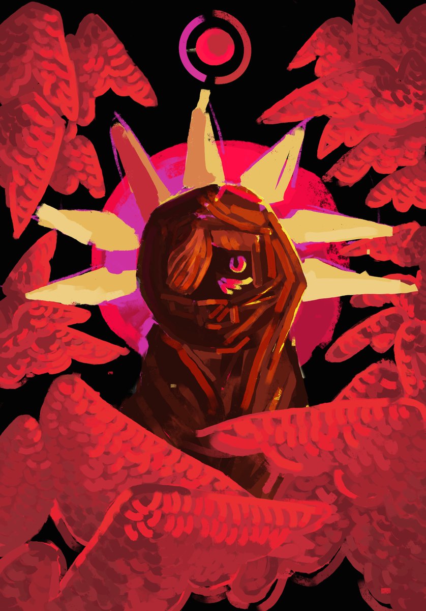 desolateplaness's tweet image. THE SUN GOD - featuring my oc Mehr :))
this one took forever