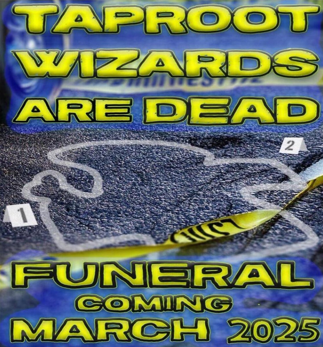 we regret to inform you that the Taproot Wizards are dead 🧙‍♂️💀

please share your condolences below 🙏