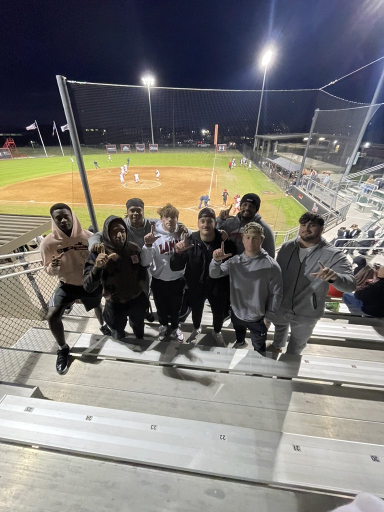brady driver (@bradydriver01) on Twitter photo Team Bravo out supporting <a href="/LamarSoftball/">Lamar Softball</a> !!
<a href="/_CoachDiaz/">Coach Jacob Diaz 🇨🇺 🇲🇽</a> <a href="/CoachRossomando/">Peter Rossomando</a> <a href="/LamarFootball/">Lamar University Football</a> Team Bravo out supporting <a href="/LamarSoftball/">Lamar Softball</a> !!
<a href="/_CoachDiaz/">Coach Jacob Diaz 🇨🇺 🇲🇽</a> <a href="/CoachRossomando/">Peter Rossomando</a> <a href="/LamarFootball/">Lamar University Football</a>