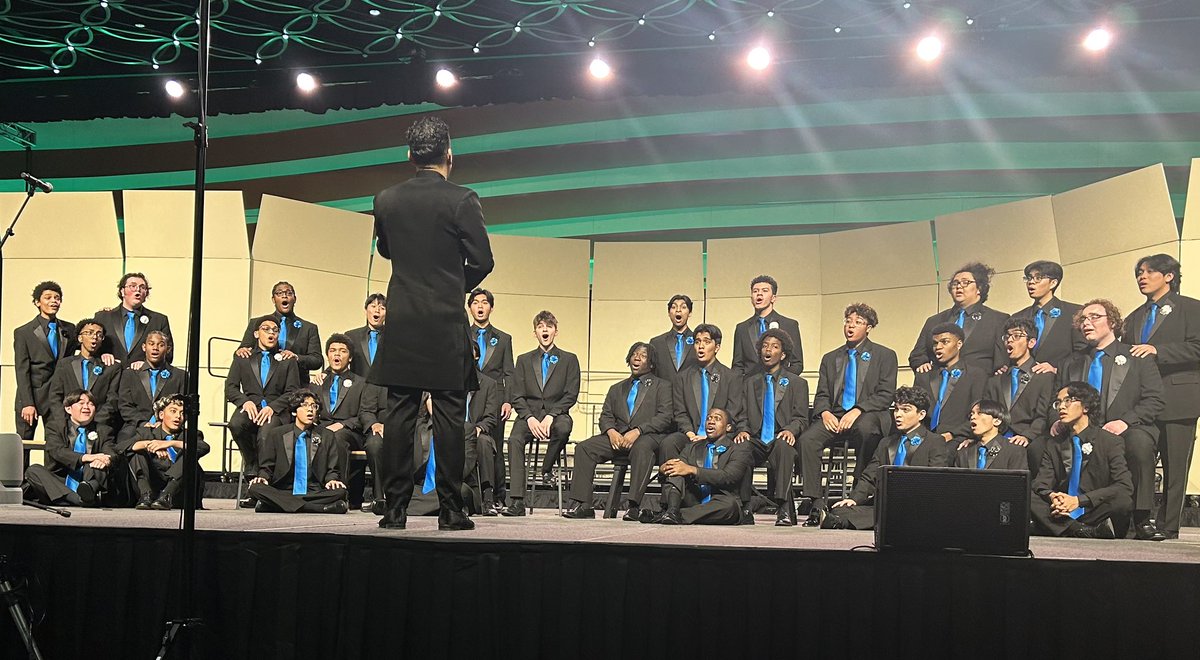 It was such an honor to watch our <a href="/ShadowCreekHS/">Shadow Creek HS</a> Varsity Tenor-Bass Choir perform at the Texas Music Educators Convention this evening! They were beyond AMAZING!!!  Thank you for making <a href="/AlvinISD/">Alvin ISD</a> shine with your talent and passion!