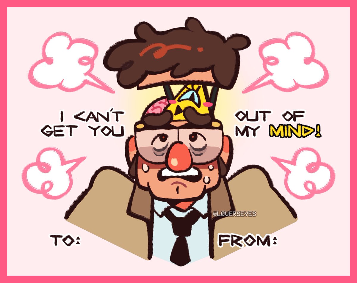 valentines cards to give to ur  ̶m̶u̶s̶e̶ 🥰🌹
#gravityfalls #billford 