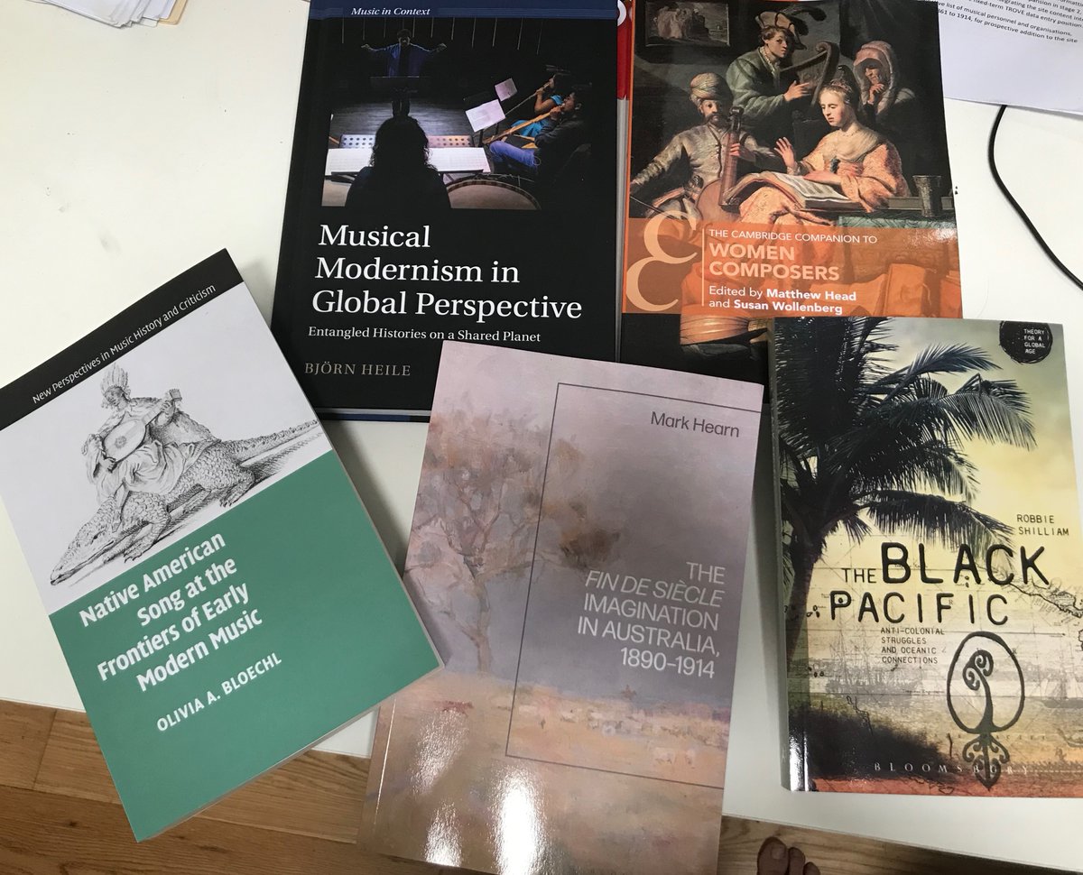 Covering off my research interests from all the angles - looking forward to diving into this stack of newly arrived books