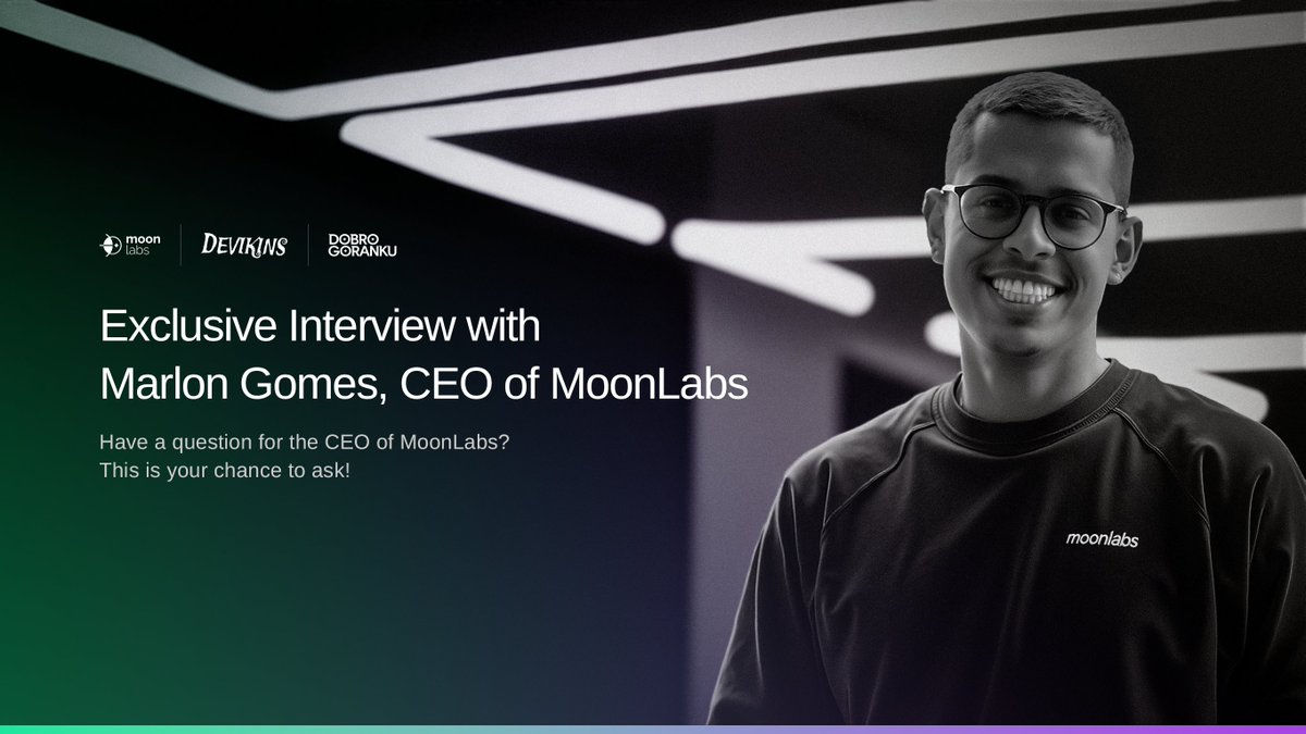 moonlabsstudios's tweet image. Got questions for the CEO of MoonLabs Studios?
We’re preparing an exclusive interview with Marlon, CEO of MoonLabs Studios, to discuss the future of Devikins and the new Dobro Goranku TCG.
Want to know about upcoming features and what’s next? Drop your questions in the comments