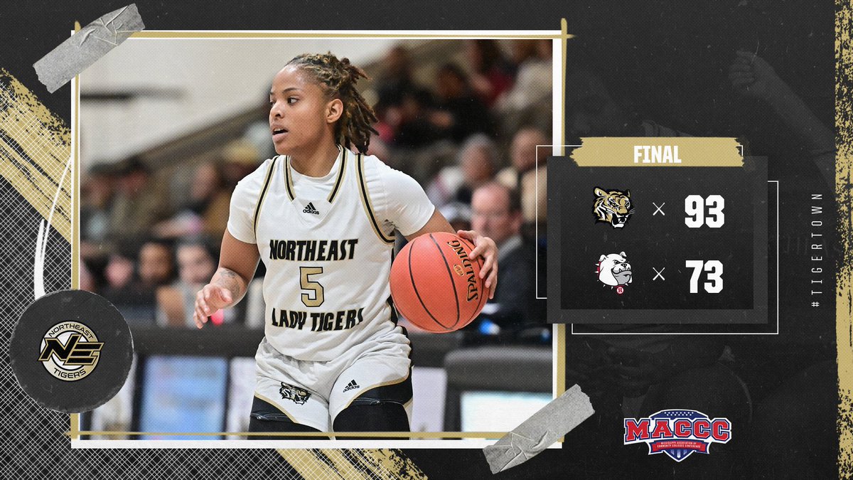 WBK | FINAL: Northeast 93, Holmes 73.

<a href="/NEMCCWBB/">NEMCC Women's Basketball</a> gets 5️⃣ players into double figures to wrap up an unbeaten week in conference play!!

#NEMCC returns to the road on Monday to visit Jones. Tipoff is scheduled for 5:30 pm!

🐯 #TigerTown