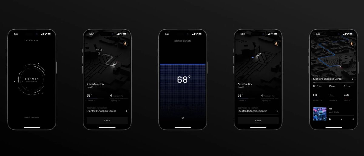 Tesla App Updates (iOS) tweet media