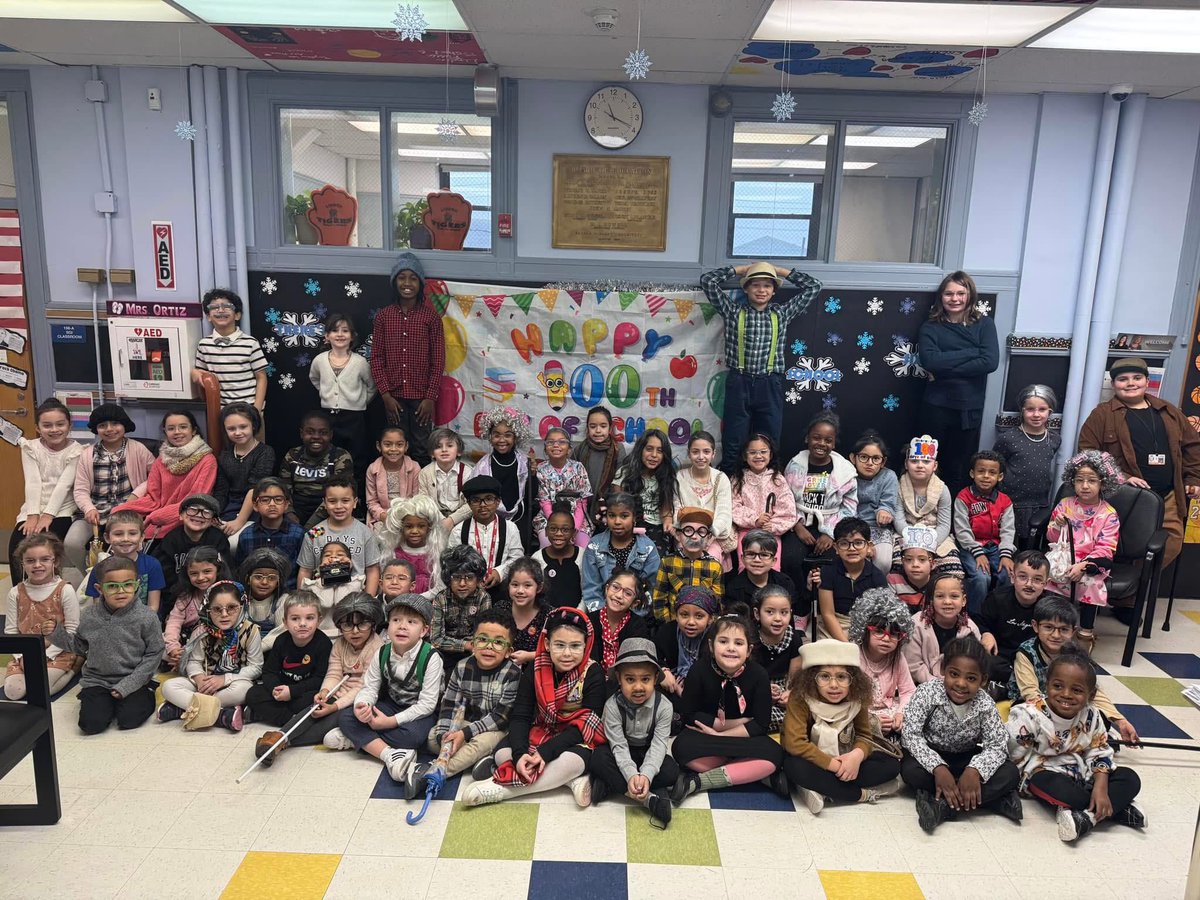 100 days smarter, stronger, and ready for more! 🎉 Here’s to a school full of growth, laughter, and endless possibilities. #100DaysOfSchool #MilestoneMagic