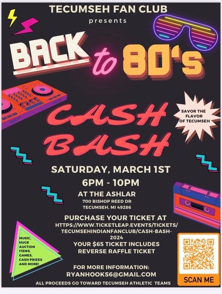 Please consider this fun event. Fan Club does so much for our high school teams. Use this link to purchase tickets. ticketleap.events/tickets/tecums…