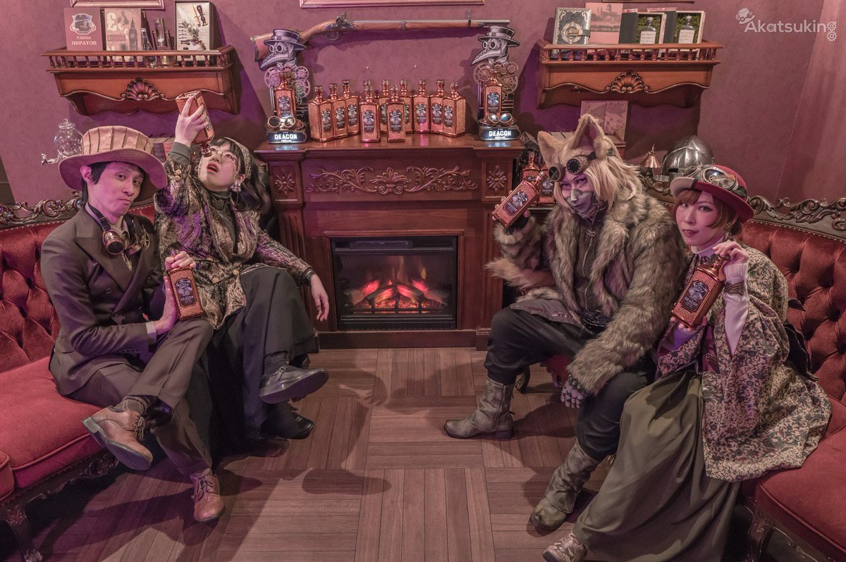 chivimoro's tweet image. さぁ座って座って！
皆んなで最高を楽しもう🥃

photo:@Akatsuking5 

B group
@Bluetasu4 
@kana214n 
@Vsj7OKdgf4RMmyt 

#TheDeacon
#akashicrecords
#大阪蒸気撮影会