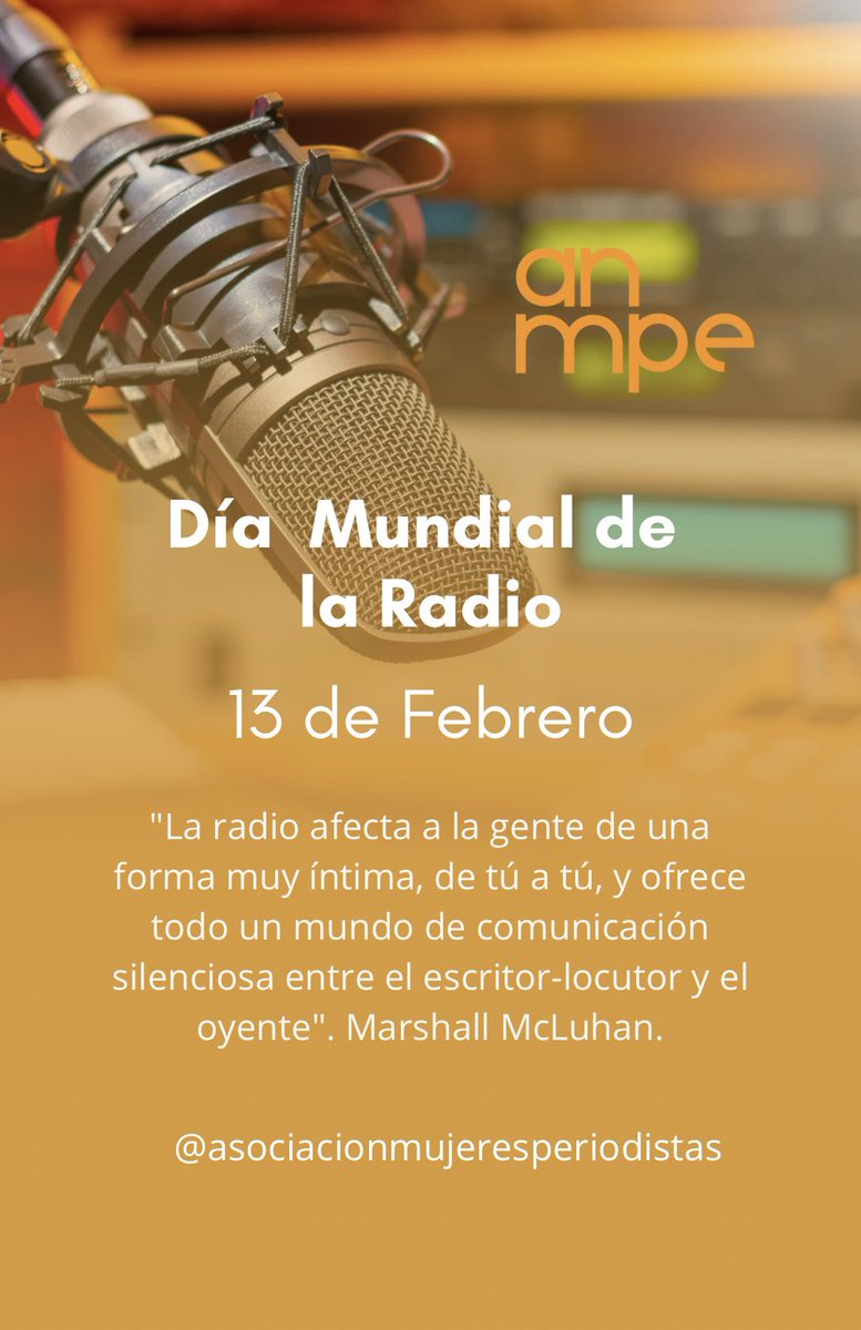 #diamundialdelaradio

🎙Para nuestro país en la última encuesta Cadem realizada en enero, se confirma que la radio sigue siendo el medio de comunicación más confiable para los chilenos.

¿Cuál es tu radio favorita? ✍🏻