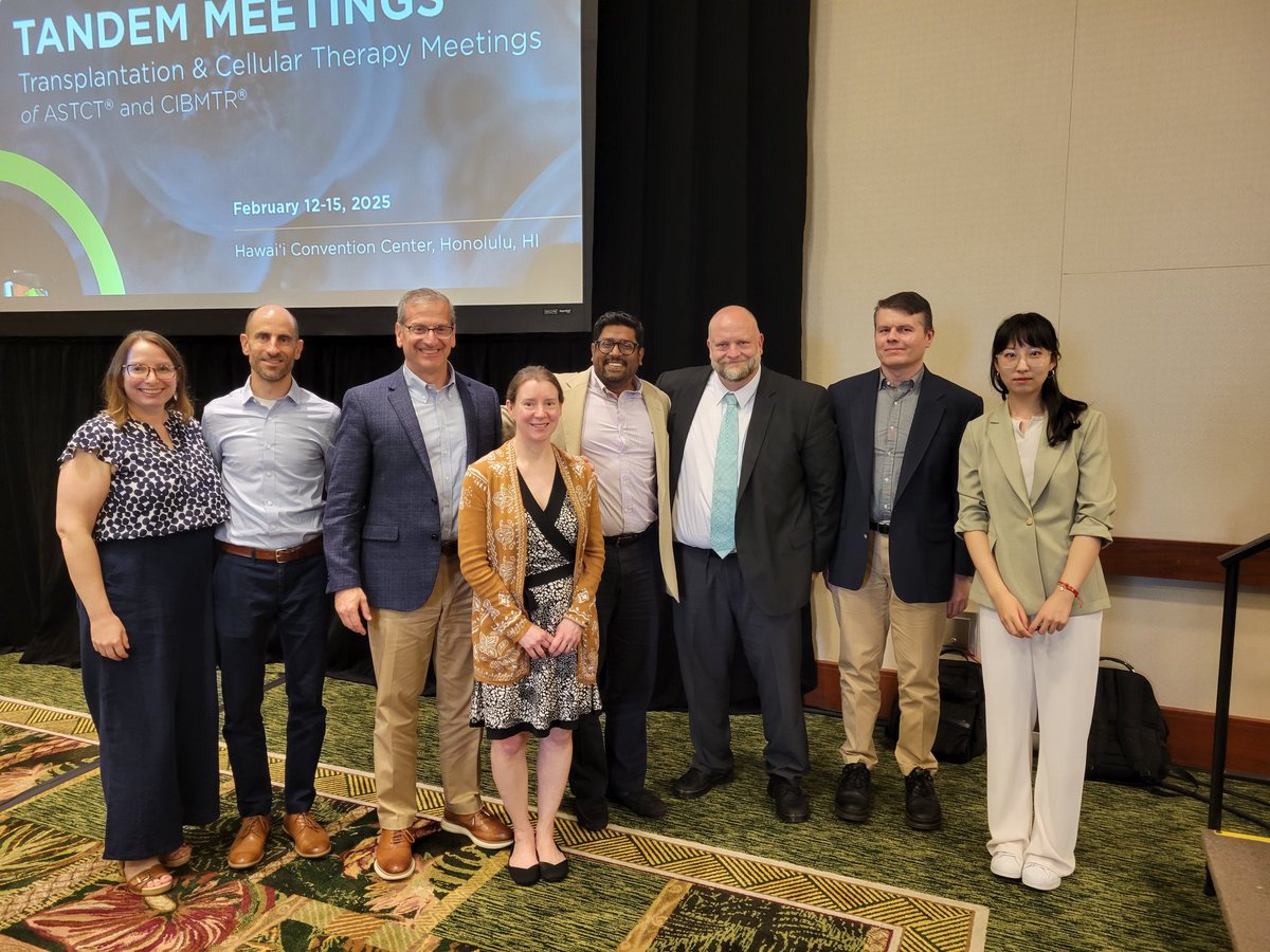 Jeff Auletta (@jeffauletta) on Twitter photo Thanks for attending the <a href="/CIBMTR/">CIBMTR</a> Infection and Immune Reconstitution Working Committee at <a href="/ASTCT/">ASTCT</a> <a href="/CIBMTR/">CIBMTR</a> Tandem Meetings! Great collaborative session on new ideas and updates on INWC papers and proposals. Welcome <a href="/MedicalCollege/">Medical College of Wisconsin</a> Dr. Anna Huppler as new INWC Sci Dir!
#Tandem2025 Thanks for attending the <a href="/CIBMTR/">CIBMTR</a> Infection and Immune Reconstitution Working Committee at <a href="/ASTCT/">ASTCT</a> <a href="/CIBMTR/">CIBMTR</a> Tandem Meetings! Great collaborative session on new ideas and updates on INWC papers and proposals. Welcome <a href="/MedicalCollege/">Medical College of Wisconsin</a> Dr. Anna Huppler as new INWC Sci Dir!
#Tandem2025