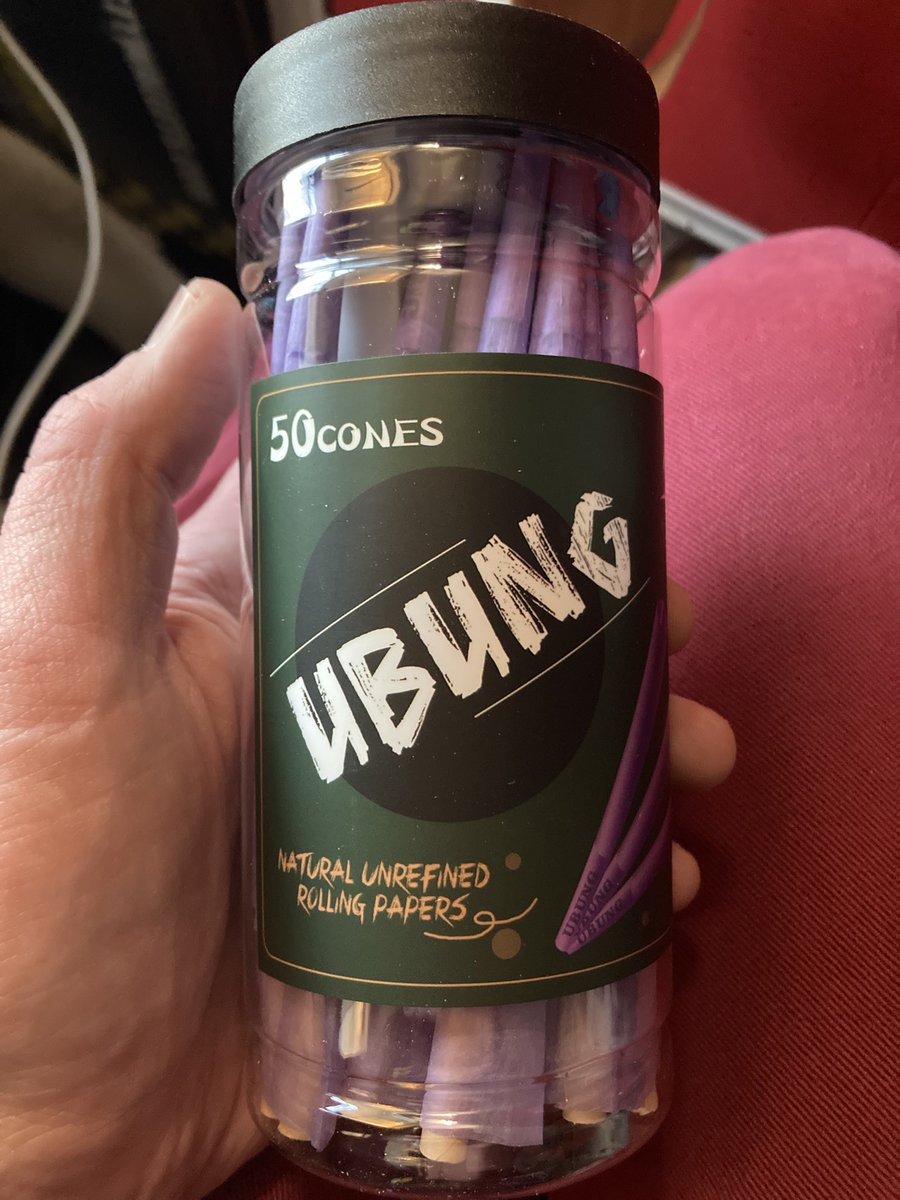 's tweet image. Had to cop them purples!  @UBUNGprerolled @UBUNG_jing #ubung 💚🔥😶‍🌫️