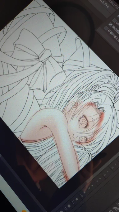 展示会に出展予定作品の途中経過です〜 夜に仕事から帰ったら続きやります #wip #IYN #IYN企画に参加します