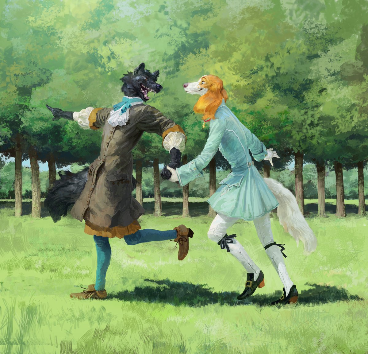 the french dog show 
#BelfortAndLupin