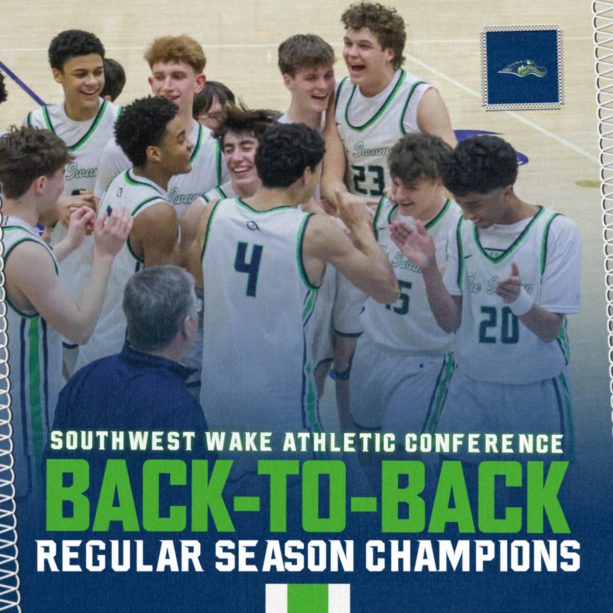 TWICE AS NICE.

<a href="/G_L_MBASKETBALL/">Green Level Men's Basketball</a> #ChompCity