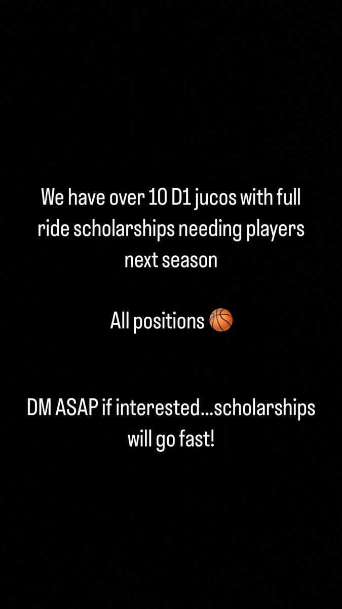 DM us if uncommitted and interested!!! #FullRide