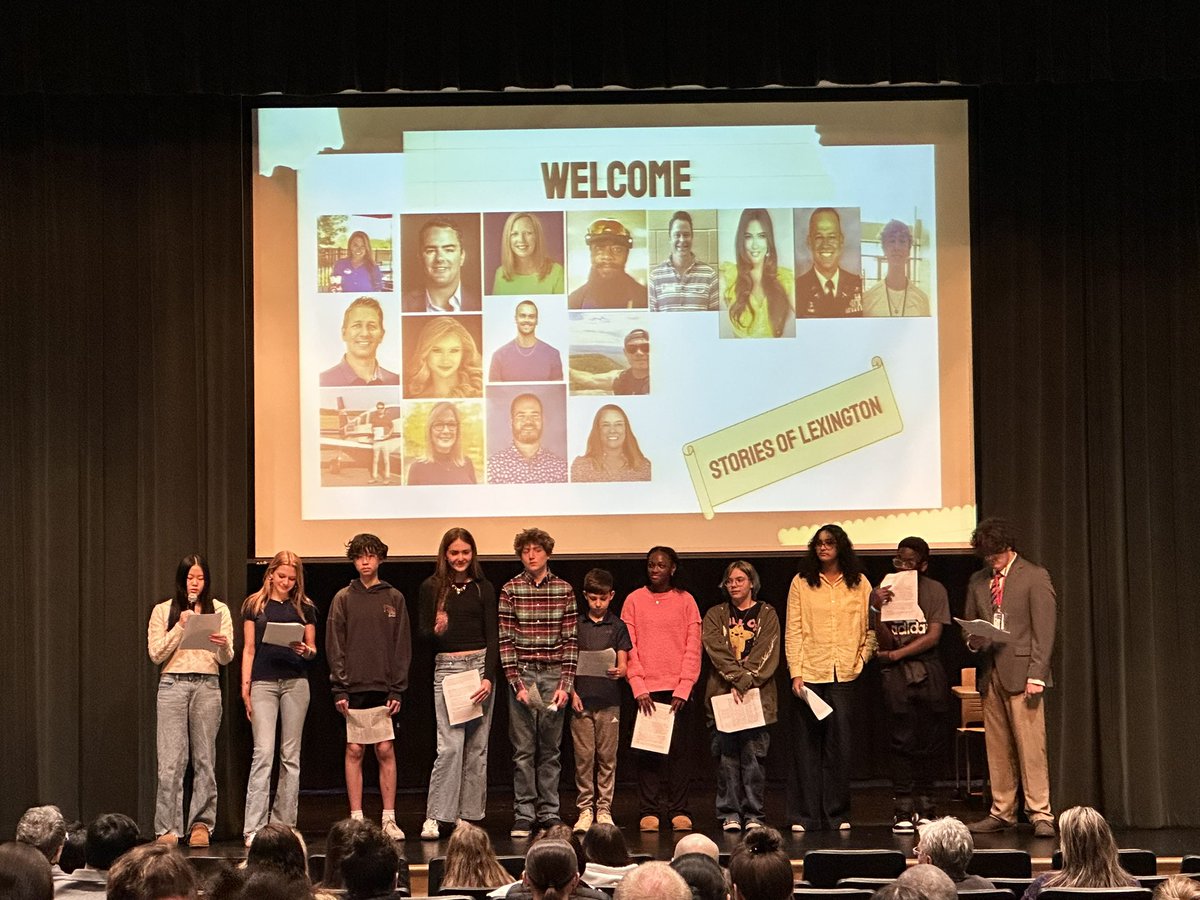 mgmgators's tweet photo. 8th Grade Celebration of Learning! Students shared Stories of Lexington community members this evening! https://t.co/GmamByXx2I