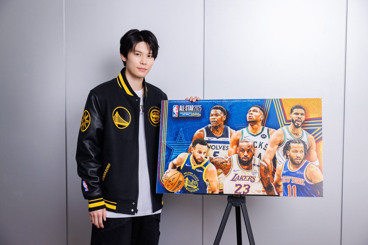 wowow_nba's tweet photo. \\📣リリース解禁!📢//
【萩原利久がNBAの魅力を語りつくす】
【僕自身もオールスターでNBAにハマりました】
📝リリースはこちらから💁♀️
https://t.co/jIHEdIh7Ud
プライベートでも現地に行くほどウォリアーズが好きという俳優の #萩原利久 さんの愛溢れるインタビューを公開!🎉
明日15日(土)午前10:50からの
【生中継!NBAライジングスターズ2025】
への出演に先がけて、萩原さんのNBAへの愛溢れるインタビュー記事をぜひご覧ください!🔥
✅萩原利久さん出演番組はこちら💁
【生中継!NBAライジングスターズ2025】
🗓️2/17(月)午前10:50〜
📺WOWOWライブ
📱WOWOWオンデマンド
🎙️解説 #大西玲央 🎙️実況 #近藤祐司
🎙️スペシャルゲスト #萩原利久
🎙️進行 #宮脇美咲
(無料放送・配信)(どなたでもご覧いただけます)
【萩原利久初登場!NBAオールスター直前SP!】
🗓️アーカイブ配信中!
📱WOWOWオンデマンド、WOWOW公式YouTube
https://t.co/FVTcrG9s3c
🎙️#萩原利久 #原修太 #佐々木クリス #宮脇美咲
(どなたでもご覧いただけます)
#WOWOW
#WOWOWNBA
#NBA
#NBAAllStar
#ウォリアーズ