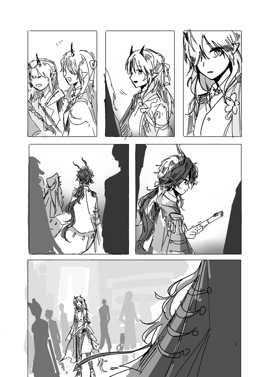 gui__cho's tweet photo. #arknights #アークナイツ 
에벤 새옷 나왔을때 그렸던 것들
엥 2년 지났다고?? https://t.co/mjtgO2AfXs