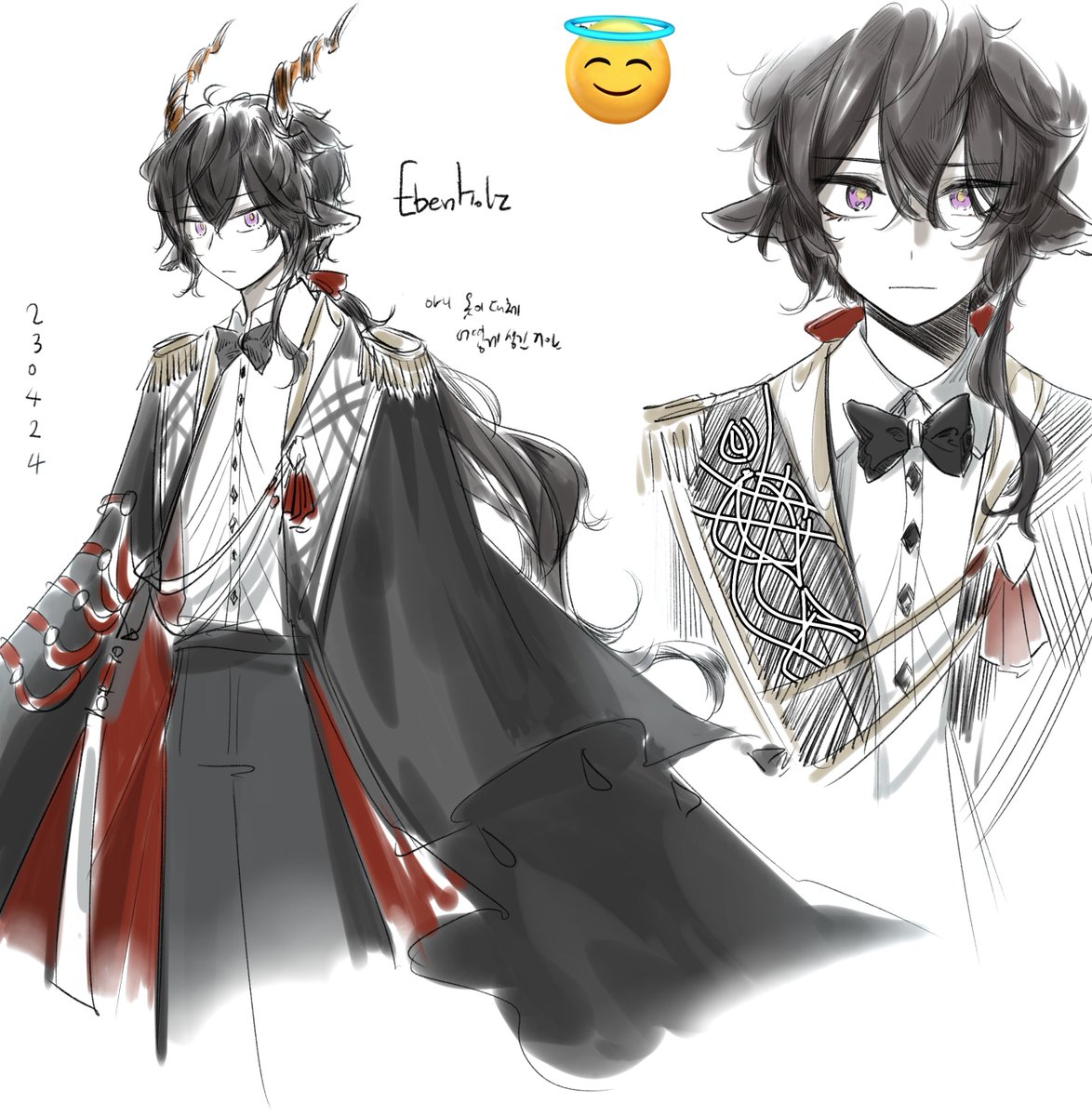 gui__cho's tweet photo. #arknights #アークナイツ 
에벤 새옷 나왔을때 그렸던 것들
엥 2년 지났다고?? https://t.co/mjtgO2AfXs