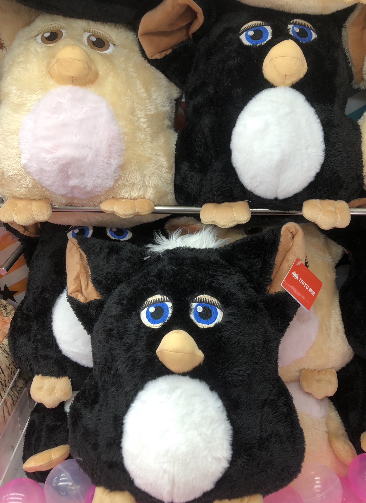 タイトー限定 Furby レトロファービー ぬいぐるみ Ver 2 レトロ