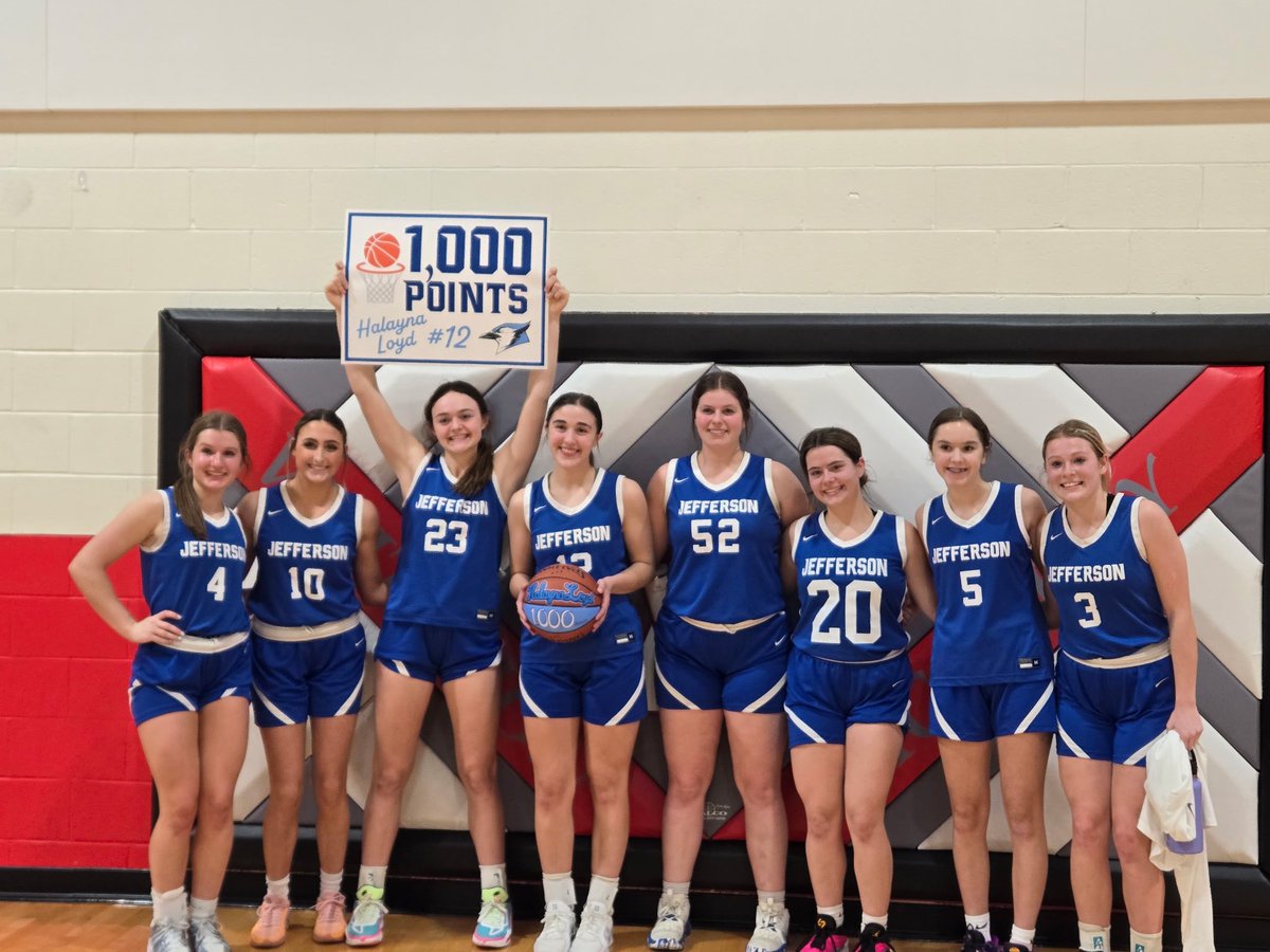 Jefferson V Girls BB at Visitation
FINAL SCORE BlueJays fall just short. 
JHS 64
VHS 66
Another HUGE CONGRATULATIONS to our Halayna Loyd! <a href="/halayna023/">Halayna Loyd</a> 
<a href="/LiveStreamSTL/">Live Stream STL</a> <a href="/STLhssports/">STLhighschoolsports</a> <a href="/MyMoInfoSports/">KTJJ/KREI Sports</a> <a href="/myleaderpaper/">Leader Publications</a> <a href="/KFMOsportsBB/">KFMO Sports</a> <a href="/PrepHoopsMO/">Prep Hoops Missouri</a> <a href="/scoreboardguy/">SCOREBOARD GUY</a> <a href="/ShowMeMO_Sports/">All_MO_Sports</a>