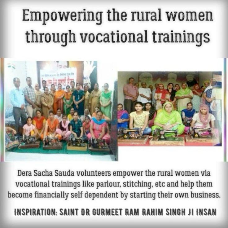 tanuinsan2's tweet photo. Everyone wants to #LiveWithDignity but for this each &amp; everyone has to be earning person especially women. For this the Self Esteem welfare work initiated by the Saint MSG. Empowering the rural women through the vocational training &amp; this program driven by the Dera Sacha sauda. https://t.co/DyY7yAGjF4